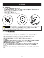 Preview for 14 page of Pulsar PG4500iSR Operator'S Manual