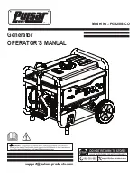 Pulsar PG5250BCO Operator'S Manual preview