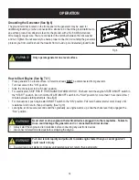 Preview for 14 page of Pulsar PG6580E Operator'S Manual