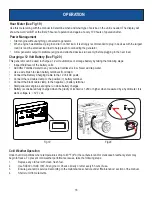 Preview for 18 page of Pulsar PG7750BCO Operator'S Manual