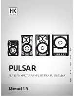 Pulsar PL 110 FA Manual preview