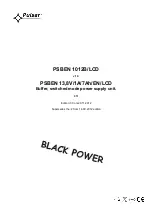 Pulsar PSBEN 1012B/LCD Manual preview