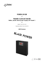 Preview for 1 page of Pulsar PSBEN 2012B Manual