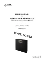 Preview for 1 page of Pulsar PSBEN 3024C/LCD Manual