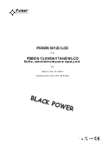 Pulsar PSBEN 5012C/LCD Manual preview