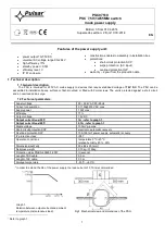 Preview for 1 page of Pulsar PSC07510 Quick Start Manual