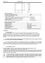 Preview for 6 page of Pulsar PSCU 08348SEP Manual