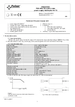 Preview for 1 page of Pulsar PSD480250 Manual