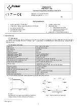 Preview for 1 page of Pulsar PSD520115 Manual