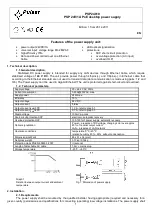 Preview for 1 page of Pulsar PSP24010 Manual