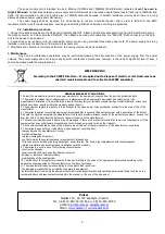 Preview for 2 page of Pulsar PSP54003 Quick Start Manual