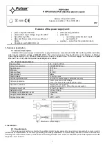 Preview for 1 page of Pulsar PSP54006 Quick Start Manual