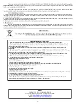 Preview for 2 page of Pulsar PSP54006 Quick Start Manual