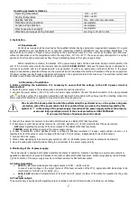 Preview for 7 page of Pulsar PSU-U-24V/AC-4A/4/FTA/PTC-TR-MC Manual