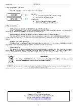 Preview for 8 page of Pulsar PSUPS10A12C Manual