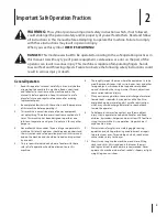 Preview for 3 page of Pulsar PTG1022H Operator'S Manual