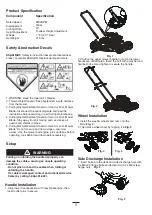 Предварительный просмотр 4 страницы Pulsar PTG1220D5A Operator'S Manual