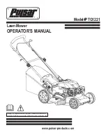 Pulsar PTG1221 Operator'S Manual предпросмотр