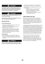 Preview for 7 page of Pulsar PTG1221D Operator'S Manual