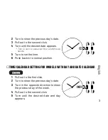 Preview for 3 page of Pulsar Pulsar ANALOGUE Instructions Manual