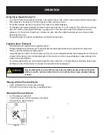 Preview for 19 page of Pulsar PWG2700VE Operator'S Manual