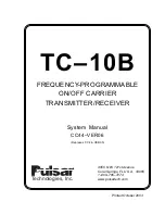 Pulsar TC-10B User Manual предпросмотр