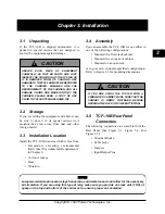 Предварительный просмотр 50 страницы Pulsar TCF-10B System Manual