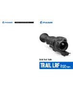 Pulsar TRAIL LRF XQ38 Quick Start Manual preview