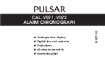 Preview for 1 page of Pulsar V071, V072 Manual