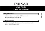 Pulsar V653 Manual preview