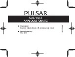 Preview for 1 page of Pulsar VD73 Manual