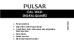 Pulsar W621 Manual preview