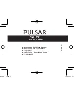 Preview for 1 page of Pulsar Z021 Instruction Manual