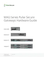 Pulse Secure MAG2600 Hardware Manual preview