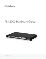 Preview for 1 page of Pulse Secure PSA3000 Hardware Manual