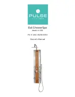 Pulse Shower Spas Bali 1050 Owner'S Manual preview