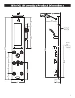 Предварительный просмотр 3 страницы Pulse Shower Spas Kihei II ShowerSpa 1013-GL Owner'S Manual