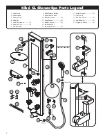 Предварительный просмотр 4 страницы Pulse Shower Spas Kihei II ShowerSpa 1013-GL Owner'S Manual