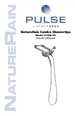 Pulse Shower Spas NatureRain 1038-CH Owner'S Manual preview