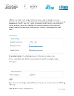 Preview for 17 page of Pulse DSM2F Series User Manual