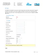 Preview for 21 page of Pulse DSM2F Series User Manual