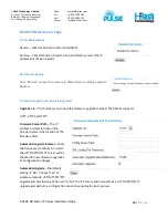 Preview for 26 page of Pulse DSM2F Series User Manual