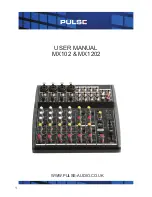 Preview for 1 page of Pulse MX102 User Manual