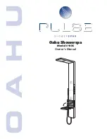 Предварительный просмотр 1 страницы Pulse Oahu Showerspa Owner'S Manual