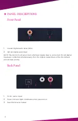 Preview for 4 page of PulseAudio DAC-DD Manual