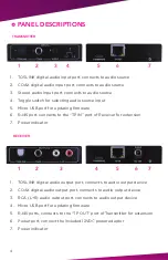 Preview for 4 page of PulseAudio PA-EXTDA Manual