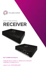 PulseAudio PASTREAM2 Instructions Manual preview