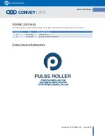 Preview for 7 page of Pulseroller CONVEYLINX ConveyMerge User Manual