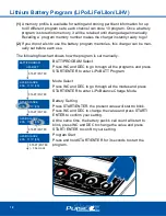 Preview for 18 page of PulseTec Ultima 250 Duo Instruction Manual