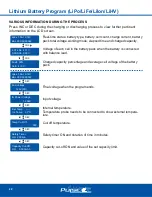 Preview for 20 page of PulseTec Ultima 250 Duo Instruction Manual